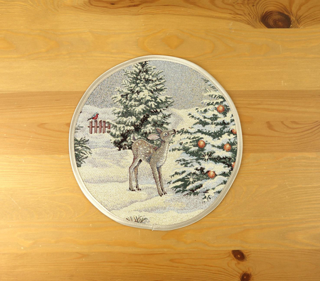 Serwetka gobelinowa średnica 27 cm - 299