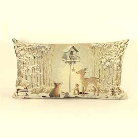 Poszewka gobelinowa zimowa SW235B - 40x70 cm