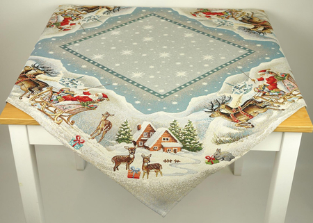 Serweta gobelinowa świąteczna 100x100 - SW285