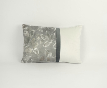 Poduszka welwetowa - Anele Mini - stalowy