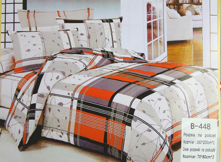 Pościel bawełniana 160x200 - B-448