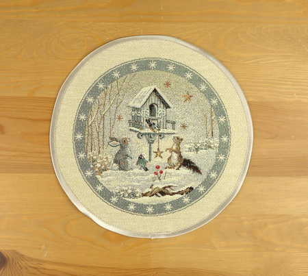 Serwetka gobelinowa średnica 27 cm - 235