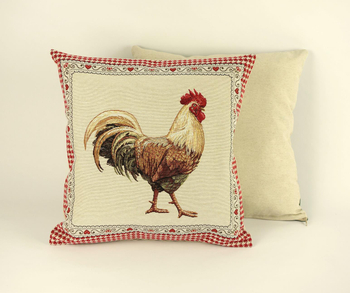 Poszewka gobelinowa wiosenna "Kogut B"