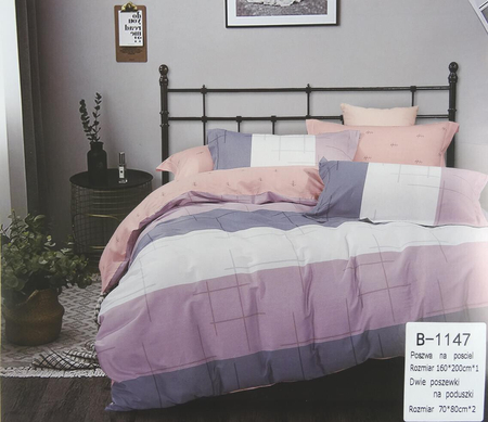 Pościel bawełniana 160x200 - B-1147