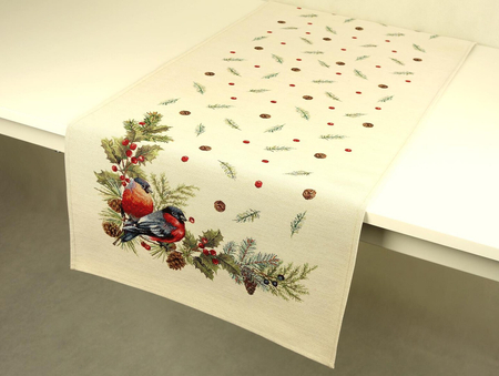 Bieżnik gobelinowy zimowy 45x140 - SW249