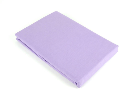 Prześcieradło bawełniane 200 x 220 - fioletowe