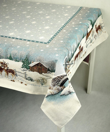 Obrus gobelinowy świąteczny 240x140 - SW212