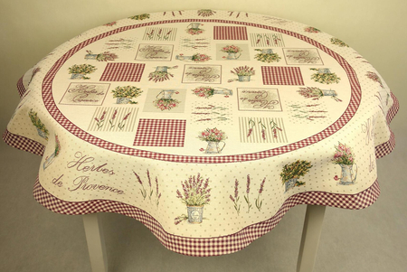 Obrus gobelinowy okrągły 13 - średnica  140 cm