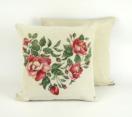 Poszewka gobelinowa "Serce 4"