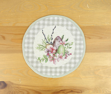 Serwetka gobelinowa wielkanocna średnica 23 cm - 323