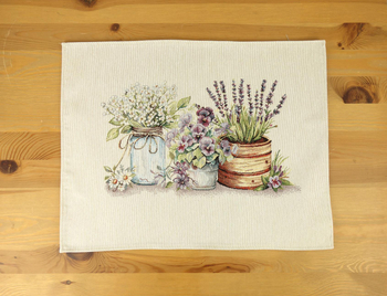 Serwetka gobelinowa  40x50 - lawenda 20