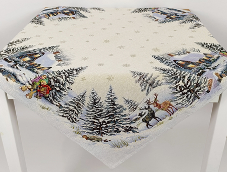 Obrus serweta gobelinowa 100x100  - SWchatka