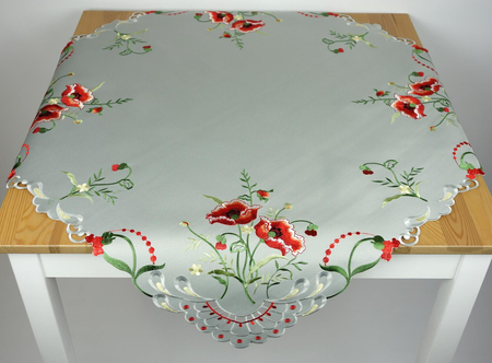 Serweta haftowana 85x85  "Maki" - D137597-S