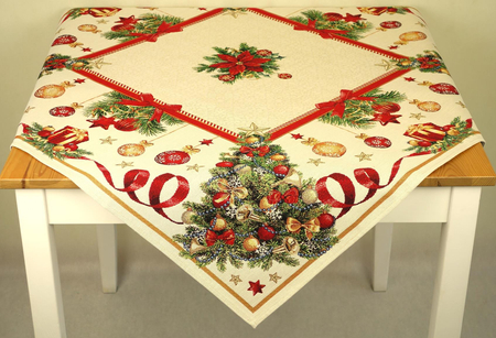 Serweta gobelinowa świąteczna 100x100 - SW246