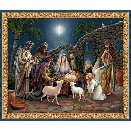 Obraz ścienny gobelinowy 93x114 cm "Betlejem"