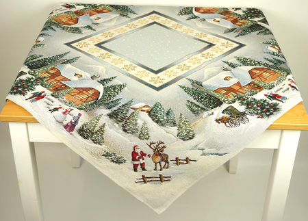 Serweta gobelinowa świąteczna 100x100 - SW247