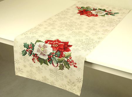 Bieżnik gobelinowy świąteczny 40x100 - B-SW291