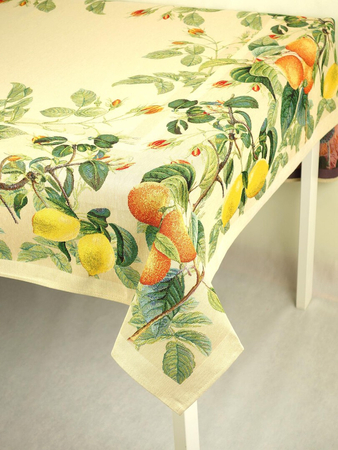 Obrus gobelinowy 220x140 - Cytryny 4