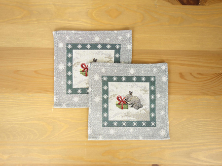 Serwetka gobelinowa 18x18 cm - SW285