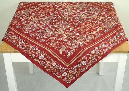 Obrus gobelinowy 100x100 - Drzewo życia