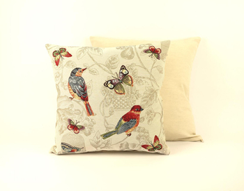 Poszewka gobelinowa - Ptaszki