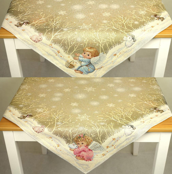 Serweta gobelinowa świąteczna 100x100 - SW231