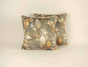 Poszewka welwetowa - Anele Mini - ceglasty