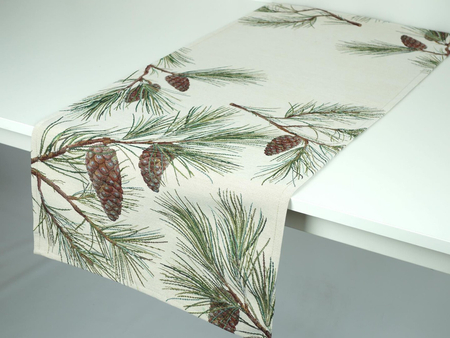 Bieżnik gobelinowy 45x140 - Sosna