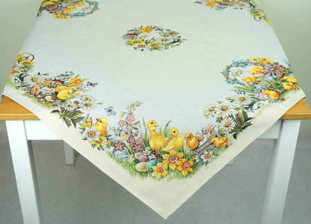 Serweta wielkanocna gobelinowa 100x100 - W312