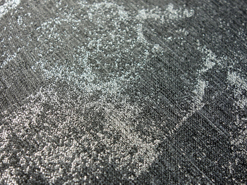 Tkanina obrusowa "Marmurek grafitowo-srebrna"