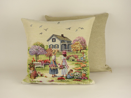 Poszewka gobelinowa wiosna W308