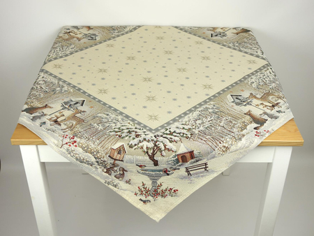 Serweta gobelinowa świąteczna 100x100 - SW235