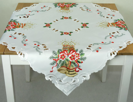 Serweta haftowana świąteczna 85 x 85 cm - 3056