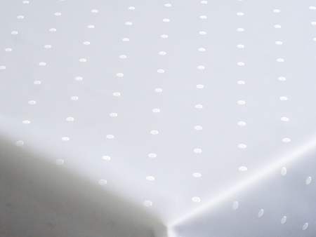 Tkanina obrusowa plamoodporna "Kropka"