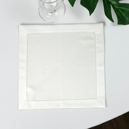 Serwetka z mereżką Gabriela 40x40 - biały