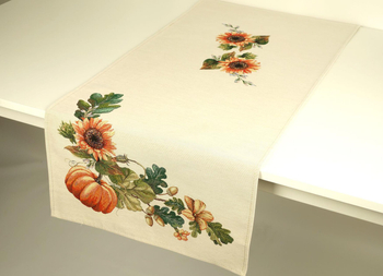 Szarfa gobelinowa  45x140 - Dynie