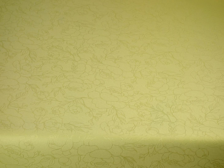 Tkanina obrusowa "Wiosna" - żółty