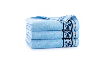 Ręcznik Rondo Błękit 70 x 140