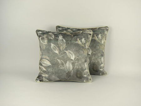 Poszewka welwetowa - Anele Mini - stalowy