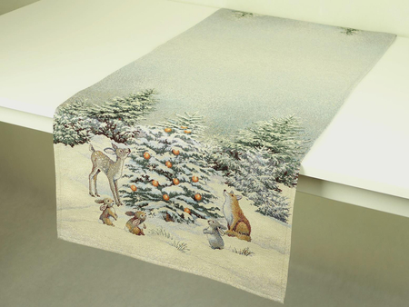 Bieżnik gobelinowy świąteczny 45x140 - B-SW299