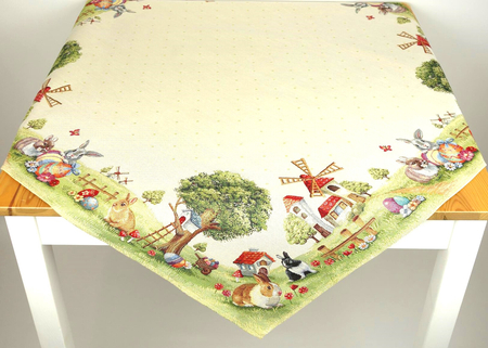 Serweta gobelinowa wielkanocna 100x100 - W307