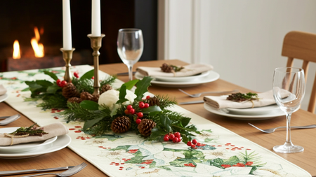 Bieżnik gobelinowy świąteczny 45x180 - SW205