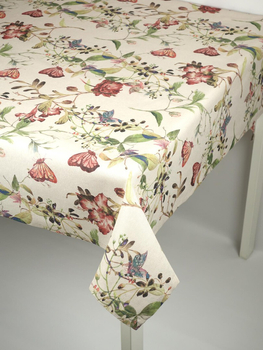 Obrus "Fluture" - podszyty, Kwadrat 110 x 110 cm