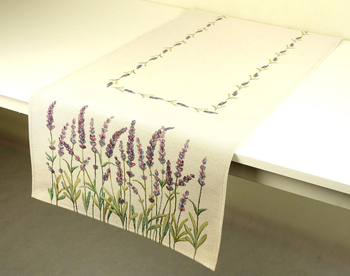 Szarfa gobelinowa  45x140 - Lawenda 19
