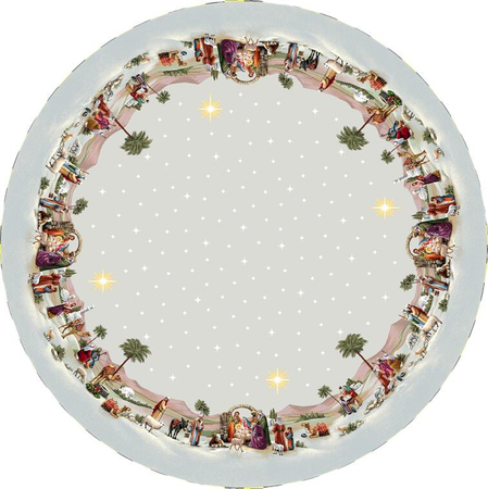 Obrus gobelinowy okrągły  SW279 - średnica  165 cm