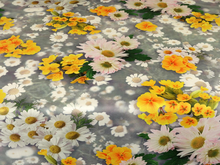 Tkanina obrusowa drukowana "Pierwiosnek 30"