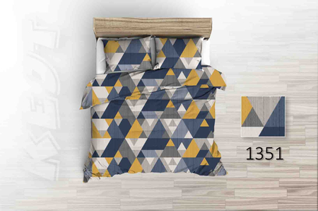 Pościel bawełniana 160 x 200 -1351