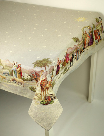 Obrus gobelinowy świąteczny 180x140 - SW279