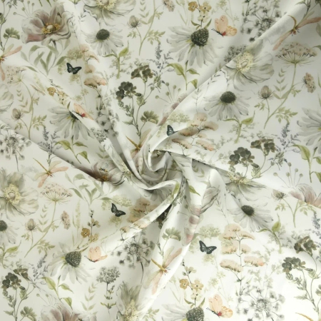 Tkanina obrusowa drukowana Zioła 32