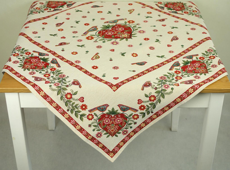 Serweta gobelinowa 100x100 - Ludowy